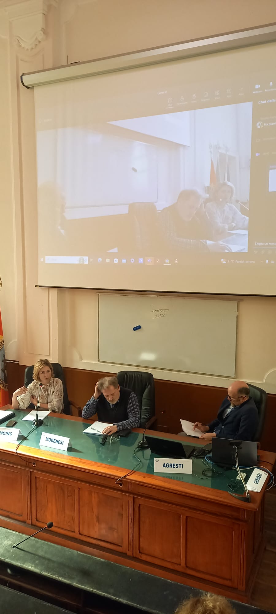 foto convegno studi canadesi messina