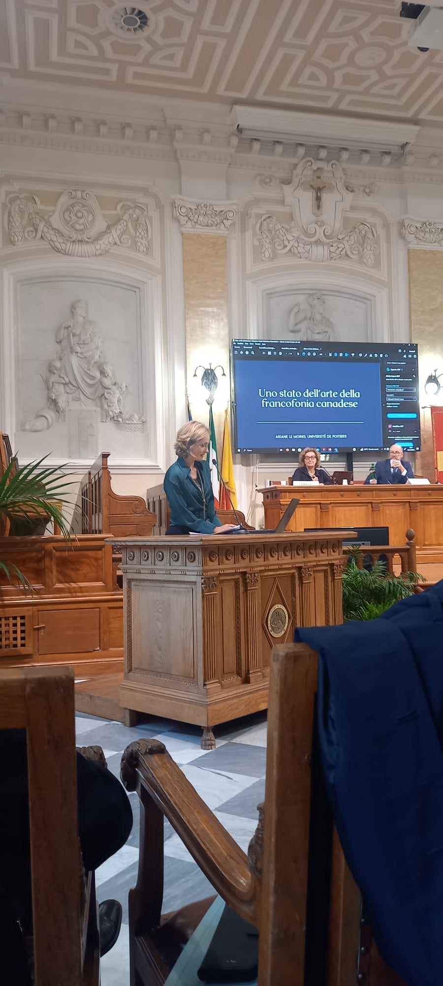 foto convegno studi canadesi messina