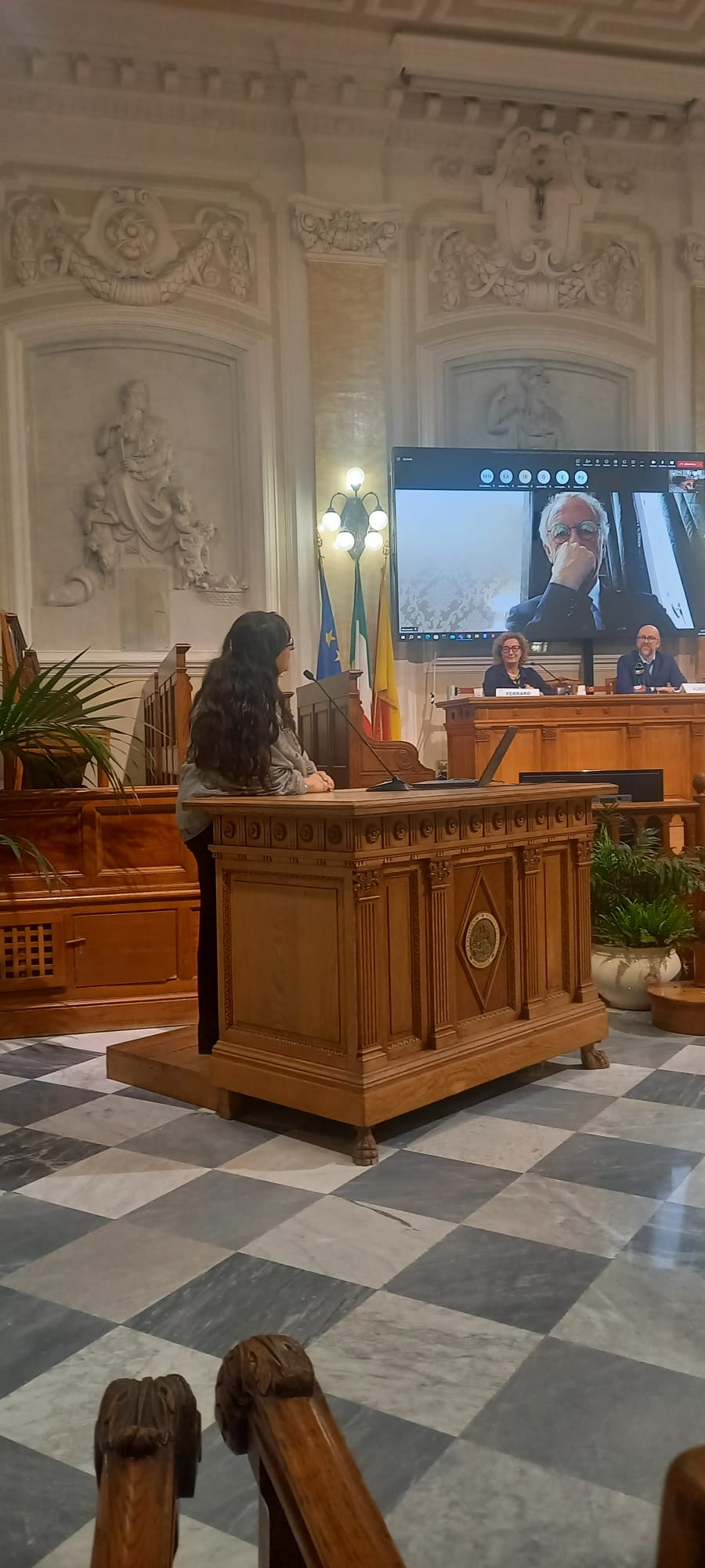 foto convegno studi canadesi messina