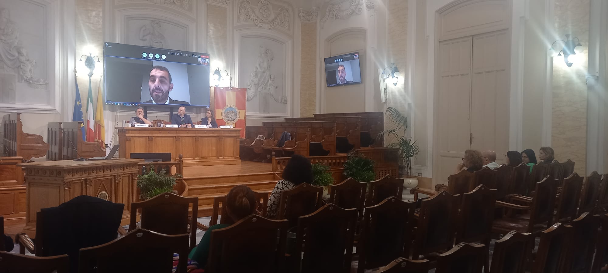 foto convegno studi canadesi messina